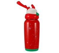 Picysa Bouteille D'eau D'isolation Thermique en Acier Inoxydable, Mignonne pour Enfants, 500ml, Conservation de la Chaleur, Portable pour les Voyages en Plein Air, Rouge (Rouge)