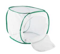Picysa Cage D'élevage de Papillons Ventilée et Pliable, Durable, pour Une Culture D'insectes en Toute sécurité, Cage Portable de 15,7 X 15,7 X 23,6 Pouces, Idéale pour Les Amateurs de Plein Air