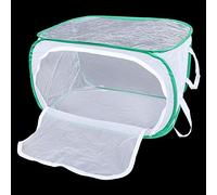 Picysa Cage D'élevage de Papillons Ventilée et Pliable, Durable, pour Une Culture D'insectes en Toute sécurité, Cage Portable de 15,7 X 15,7 X 23,6 Pouces, Idéale pour Les Amateurs de Plein Air