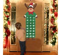 Picysa Calendrier de L' de Noël en Feutre pour Enfants, Motif Amusant