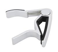 Picysa Capodastre de Guitare, Capodastre en Aluminium Facile à Utiliser, Changement de tonalité Rapide pour Guitare électrique Acoustique, ukulélé, Violon Basse, Durable 3,1 X 3,1 X,9 Pouces (Argent)