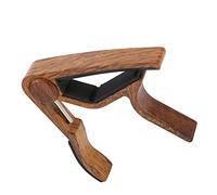 Picysa Capodastre de Guitare, Capodastre en Aluminium Facile à Utiliser, Changement de tonalité Rapide pour Guitare électrique Acoustique, ukulélé, Violon Basse, Durable 3,1 X 3,1 X,9 Pouces (Grain