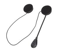 Picysa Casque Bluetooth T6, Durable, Longue Durée de Veille, Réponse Automatique pour Moto, équitation, Sports de Plein Air, Noir