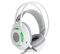 Picysa Casque Supra-auriculaire Filaire avec Suppression du Bruit avec Son Stéréo 7.1 pour PC et Console de Jeu, Câble USB de 2,2 M (1)