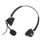 Picysa Casque Téléphonique avec Microphone, Contrôle du Son Réglable pour la Communication des Centres D'appels et des Bureaux d'affaires, Matériau ABS, 1 unité