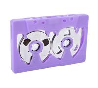 Picysa Cassette Vierge Enregistrement de 50 Minutes Double Face Premium pour Musiciens Boîte de Rangement 1 unité