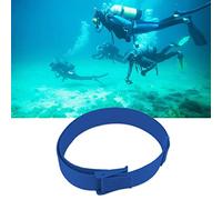 Picysa Ceinture Universelle de Plongée Sous-marine avec Boucle à Dégagement Rapide, Taille Réglable pour la Plongée en Apnée et les Sports Nautiques, Noire 151.5cm (Bleue)