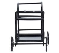 Picysa Chariot de Cuisine Miniature, Construction en Métal, Jouet Réaliste pour Filles, Support de Bureau avec Surface Lisse pour Crayons, Fleurs, Cosmétiques, stylos.