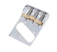 Picysa Chevalet de Guitare Telecaster avec Selles en Laiton, Conception Optimisée pour une jouabilité Améliorée, Cordier de Remplacement pour Guitares électriques, Matériau en Acier Inoxydable et en