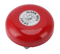 Picysa Cloche D'alarme Incendie en Fer Robuste, Portable, 6 Pouces, 95db, Sonnerie de sécurité Forte pour L'école, la Maison, L'usine