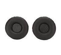 Picysa Coussinets de Remplacement en Mousse Souple, Housses de Coussin d'oreille Durables pour écouteurs de 70mm, Expérience D'écoute Confortable, Noir, Paquet de 2