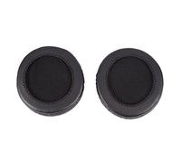 Picysa Coussinets d'oreille de Remplacement Souples pour MDR-V700DJ V500DJ, Coussin Confortable en Cuir PU avec Mousse Améliorée pour Un Meilleur Son, Noir, 90 Mm, 1 Paire