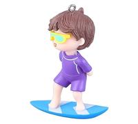 Picysa Décoration D'aquarium Flottante, Petit Plastique Doux - Dessin animé - Décoration D'aquarium de Pêche pour Eau Douce, avec Un Sujet Ludique, Position Réglable pour L'observation de l'eau