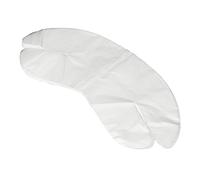 Picysa Drap de Cou Transparent Jetable pour un Verrouillage Efficace de l'humidité et un Adoucissement de la Peau, Paquet de 200