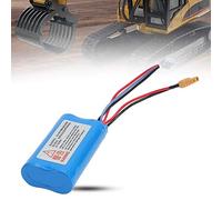 Picysa Eflite Rc 9 × 6 × 2 Accessoire de Batterie de Voiture Rc de Remplacement adapté au Véhicule D'ingénierie de Pelle 1580