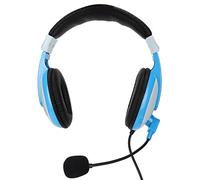 Picysa Electronics Casque de Jeu Léger et Confortable avec Micro pour PC et Téléphones Portables, Prise 3,5 Mm, 1 unité (Bleu grisâtre)
