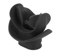 Picysa Embout de Plongée Sous-marine, Morsure en Silicone Souple, Ajustement Confortable pour la Plongée en Apnée, 1 Pièce (Noire)