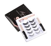Picysa Ensemble de 10 Paires de Cils Magnétiques Imperméables, Durables et Réutilisables pour des Yeux Plus Grands et Plus Brillants, Parfaits pour les Mariages, les Fêtes et la Vie Nocturne