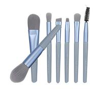 Picysa Ensemble de 7 Pinceaux pour Ombre à Paupières avec un Fort Pouvoir de Préhension de la Poudre, des Pinceaux de Maquillage Délicats et Doux pour Créer un Maquillage Parfait, Adaptés aux (Bleue)