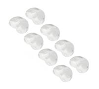 Picysa Ensemble de Cartes de Couleurs de Vernis à Ongles en Verre, Design Mignon en Forme de Cœur, Présentoir Premium pour Nail Art et Salons, 50 Pièces, Matériau en Verre Sûr
