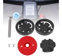 Picysa Ensemble de Groupes de Poignets en Alliage D'aluminium pour Vélo de Montagne, Couvercle de Bol de Base Durable pour Accessoires de Cyclisme, 4 Unités ((Rouge))