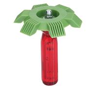 Picysa Ensemble de Peignes à Ailettes-2 Pièces en Acier Inoxydable et en Plastique pour un Nettoyage Rapide du Climatiseur et un Redressement des Ailerons Pliés (Vert)