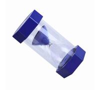 Picysa Ensemble de Sablier de Sable Créatif, 3/10/20/30/60 Minutes, Entraînement, étude, Décoration de Maison et de Bureau, Cadeau (60 points bleu)