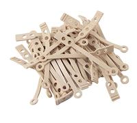 Picysa Ensemble de Tiges de Permanente Ondulées pour Femmes et Filles, Bâton D'outil de Coiffure à Faire Soi-même, Fer à Cheveux Plat et à Bandes élastiques, 50 Pièces/paquet