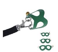 Picysa Ensemble Harnais et Laisse pour Cochon d'Inde, Nylon Durable, Facile à Porter pour des Promenades Amusantes en Plein Air, 3 Pièces (Vert)