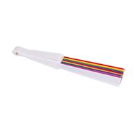 Picysa Éventail Pliable à Main avec Motif Arc-en-ciel pour Représentation