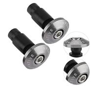 Picysa Extrémités de Guidon de Moto, Bouchons d'extrémité de Barre en Aluminium Universels de 22 Mm 7/8 Pouces, Bouchons de Bouchon de Curseur d'extrémité de Guidon, Compatibles avec Les VTT de