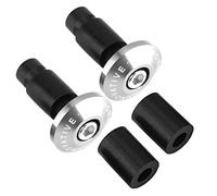 Picysa Extrémités de Guidon de Moto, Bouchons d'extrémité de Barre en Aluminium Universels de 22 Mm 7/8 Pouces, Bouchons de Bouchon de Curseur d'extrémité de Guidon, Compatibles avec Les VTT de