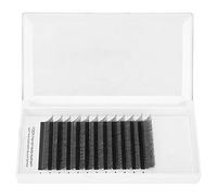 Picysa Faux Cils Courbés en C de 0,07 Mm avec un Design en Forme de YY - Double Densification pour une Greffe Rapide, Légers et Faciles à Transporter - Longueur de 10 Mm, 12 Rangées/boîte, Adaptés à
