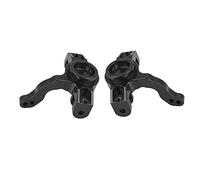 Picysa Jeu de Fusées de Direction en Alliage D'aluminium pour Voiture Rock Racer 90026 RC, Durable et Facile à Installer pour Les Amateurs de RC, Bleu/Argent, 2 Articulations + 4 Vis (AX31001BL Noir)