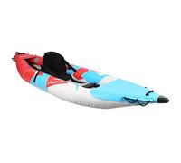 Picysa Kayak Gonflable à Tête en Forme de V pour 1 Personne, Bateau à Rames Pneumatique Durable pour la Dérive et Le Surf en PVC 312x80cm