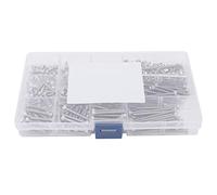 Picysa Kit D'assortiment Durable de Jeu de Vis à Douille Hexagonale en Acier Inoxydable M3 pour L'assemblage de Machines 450 Pièces