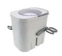 Picysa Lave-linge Manuel, Machine à Laver Portable à Manivelle, économie D'énergie, pour Petit Appartement, Dortoir, 10,6x15,0x15,0 Pouces