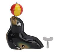Picysa Lion de Mer équilibrant Une Figurine de Boule, Jouet à Remonter, Jouets Mécaniques d'animaux Vintage pour Enfants Adultes, Fête en Bas âge