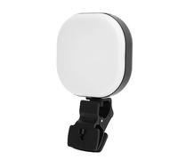 Picysa Lumière de Remplissage pour Téléphone Portable, Lumière LED Réglable pour Selfie, pour Vidéoconférence, Enseignement en Ligne, 7,87x7,09x0,79 Pouces
