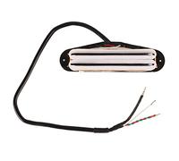 Picysa Micro de Guitare Double Hot Rail avec un Joli Son et un Joli Design pour Guitares Humbucker et Simple Bobine dans un Cadre en Métal Durable 1 unité
