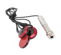 Picysa Microphone à Transducteur Piézo-électrique Autocollant pour Guitare Acoustique, Violon, ukulélé - Matériaux Métalliques et Plastiques Durables, Installation Facile - 1 unité (DP-007)