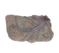 Picysa Modèle de Paysage simulé de Dinosaure, Scènes Réalistes de Modèle du Monde de Dinosaure D'interaction Parent-Enfant à Afficher sur Une étagère de Bureau (Grand Socle de Racine d'arbre M94)