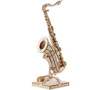 Picysa Modèle D'instrument de Musique Miniature, Puzzles 3D en Bois pour Adultes, Puzzles en Bois, Modèle Artisanal de Guitare pour Construire des Instruments de Musique, Cadeaux d'anniversaire pour