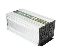 Picysa Onduleur à Onde Sinusoïdale Pure 3000W, Alimentation électrique à Haute efficacité pour Camping-Car, Bateaux et Yachts, Alliage D'aluminium 220V (DC48V)