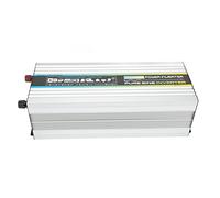 Picysa Onduleur à Onde Sinusoïdale Pure 4000 W avec Double Affichage LED pour Bateaux et Yachts RV en Alliage D'aluminium (DC48V)