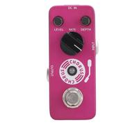 Picysa Pédale de Chorus Analogique avec True Bypass, Ton Clair et Chaud pour les Guitaristes de Jazz Rock Violet