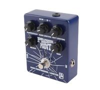 Picysa Pédale de Compresseur de Basse True Bypass avec Coque en Alliage D'aluminium Durable pour les Performances des Musiciens 9V DC 50mA