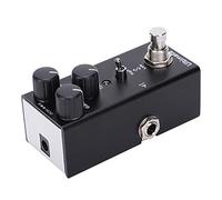 Picysa Pédale D'effet Ultimate Drive, Distorsion Compacte de Haute qualité pour les Joueurs de Guitare électrique, Mini Design en Alliage D'aluminium