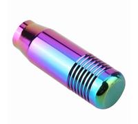 Picysa Pommeau de Levier de Vitesse en Aluminium, élégant et Durable, 8.5cm, pour Remplacement Manuel du Levier de Vitesse (Colorée)
