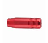 Picysa Pommeau de Levier de Vitesse en Aluminium, élégant et Durable, 8.5cm, pour Remplacement Manuel du Levier de Vitesse (Rouge)